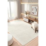 Eliz Home Dokuma Halı Açık Gri Yumuşak Halı Yolluk Çocuk Yatak Odası Oturma Odası Salon Mutfak Halısı GRİ AÇIK