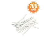Eliz Party Poşet Ağzı Bağlama Teli Klips Tel 8cm 100 Adet