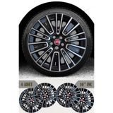 Elize Fiat Egea Urban Egea Cross 16'' İnç Jant Kapağı 4 ADET (Sadece Urban Paket ve Cross ile uyumlu) 312