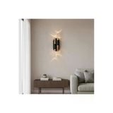 Elizim Home Lighting Bubble Ledli Siyah Pilli Aplik