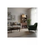 Elizim Home Lighting Canty Hasır Görünümlü Beyaz Şapkalı Lambader