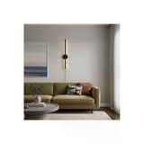 Elizim Home Lighting Çubuk Siyah Ledli Pilli Aplik
