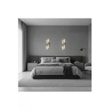 Elizim Home Lighting Damla 2 Ledli Pilli Krom Aplik