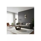 Elizim Home Lighting Damla 2 Ledli Pilli Siyah Aplik