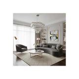 Elizim Home Lighting Kadem Kristal Taşlı 4 Katlı Ledli Avize