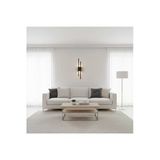 Elizim Home Lighting Kutu Siyah Ledli Pilli Aplik