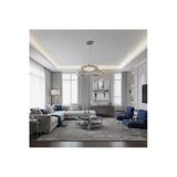 Elizim Home Lighting Luna Kristal Taşlı Ledli Avize