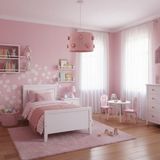 Elizim Home Lighting Makrome Papatya Pudra Sarkıt Çocuk Avize - 1