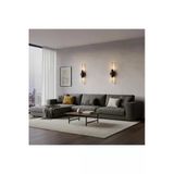 Elizim Home Lighting Su Damlası Ledli Pilli Siyah Aplik