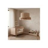 Elizim Home Lighting Tütü Balerin Fırfırlı Bej Genç Odası, Çocuk Odası, Bebek Odası Sarkıt Avize