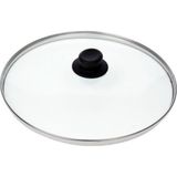 Elk Store Doğuş Cam Kapak Tencere Tava Kapağı 24 cm Cam Kapak 24 cm