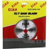 Elka 0048-190 190 x 40T x 30MM Ağaç Sunta Kesici Disk (4887) Midastech