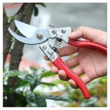 Elka 02081 Bağ Budama Kesme Makası Kırmızı Saplı 8" 200Mm