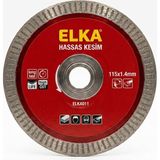 Elka Hassas Kesim Seramik Porselen Granit Testeresi Elmas Kesici Disk 115X1.4MM