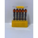 Elka Ph2 x 65 mm S2 Manyetik Bits Uç – 10'lu Set | Mıknatıslı Matkap Ucu