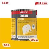 Elkay Eb25 Granit Renkli Bej Akemi Mermer Granit Ve Taş Yapıştırıcı 500 Gr