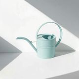 Ella 1 Litre Metal Çiçek Saksı Sulama Kabı – Modern Dekoratif Çok Amaçlı Sulak (Açık Mavi)