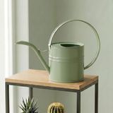 Ella 1 Litre Metal Çiçek Saksı Sulama Kabı – Modern Dekoratif Çok Amaçlı Sulak (Mint Yeşili) - Standart