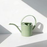 Ella 1 Litre Metal Çiçek Saksı Sulama Kabı - Modern Dekoratif Çok Amaçlı Sulak - Mint Yeşili