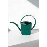 Ella 1 Litre Metal Çiçek Saksı Sulama Kabı - Modern Dekoratif Çok Amaçlı Sulak - Petrol Mavisi