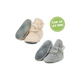 Ella Bonna Kaydırmaz Taban Çocuk ve Bebek Panduf, Terletmeyen Polar Ev ve Kreş Patiği 2’li Paket