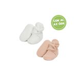 Ella Bonna Organik Pamuk Müslin Bebek ve Çocuk Panduf - 2'li Paket