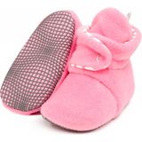 Ella Bonna Polar Bebek Pandufu, Kaydırmaz Taban, Organik Pamuk Astarlı, İlk Adım Ev Patiği, Pembe