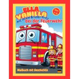 ELLA VANILLA mit ihrem Bruder Fritz bei der Feuerwehr: Malbuch mit Geschichte (ELLA VANILLA`s Abenteuer)