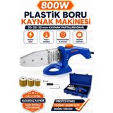 Ellante 800W Plastik Boru Kaynak Makinesi 20-25-32 mm Paftalı Çantalı Pprc Boru Kaynak Seti