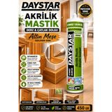 ellante Altın Meşe Akrilik Mastik 450 Gr Boyanabilir Derz ve Çatlak Dolgu Mastiği Ahşap Uyumlu Golden Oak Es