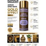 ellante Gold Effect Parlak Altın Akrilik Sprey Boya 400 ml – Metal, Ahşap, Plastik ve Seramik Uyumlu