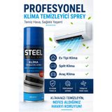 ellante Steel Professional Klima Temizleyici Sprey 200 ml | Köpüklü Klima Temizlik Spreyi | Ev, Araç ve Spli