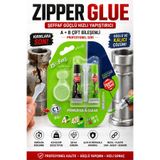 ellante Zipper Glue Şeffaf Çift Bileşenli Güçlü Yapıştırıcı 8 Gr A+B Hızlı Metal Cam Plastik Seramik Ahşap Tamir Tutkalı