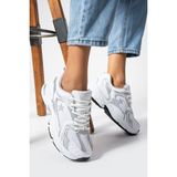 Ellastar 570 New Kadın Sneakers Spor Ayakkabı Düz Tabanlı Rahat Tasarım 40 Numaralı Gri Renk - 02 - Gri