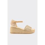 Elle Shoes Gold Kadın Espadril