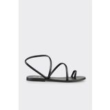 Elle Shoes Siyah Kadın Parmak Arası Sandalet