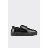 Elle Siyah Kadın Rugan Sneaker JEMINA-6-R