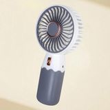 Elle Tutulabilir, Şarjlı Masa ve El Fanı Vantilatör, Telefon Standlı Mini Fan, 16 * 8 Cm, Hafif Tasarım, Düşük Gürültü Seviyesi