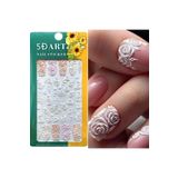 ELLEA NAIL 5d-k127 Kabartmalı Tırnak Stıcker
