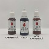 Ellea Nail Naıl Kalıcı Makyaj ve Microblading Boyası Kaş Için Set 3 Renk (Black, Brown, Light Brown)