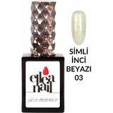Ellea Nail Salon Boy 15 ml Uv LED Simli Kalıcı Oje Pearly 03