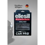 Ellesill 75x55 cm Büyük Boy Oto Cam Bezi Leke Bırakmaz Gri Kurulama Havlusu - CarPro (1ADET)