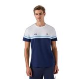 Ellesse% 100 Pamuk Bisiklet Yaka Logolu Renk Bloklu T Shirt Erkek T SHİRT 6SM5014