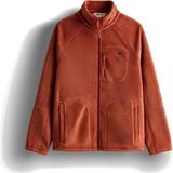 Ellesse 6WM1024-BR Erkek Fermuarlı Polar Ceket Kiremit - 2XL