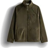 Ellesse 6WM1024-KH Erkek Fermuarlı Polar Ceket Haki - XL