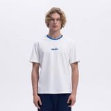 Ellesse CMO18-3-BL Bisiklet Yaka Erkek T-Shirt - Mavi / Beyaz - 001 - Beyaz