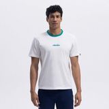 Ellesse CMO18-3-GRN Bisiklet Yaka Erkek T-Shirt - Yeşil / Beyaz - Beyaz - Yeşıl - 2XL