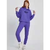 Ellesse EF037-PR Mor Kadın Kapüşonlu Sweatshirt