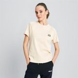 Ellesse EF149-BG Bej Kadın Bisiklet Yaka T-Shirt