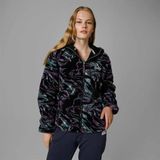 Ellesse EF195 Fermuarlı Kapüşonlu Siyah Kadın Ceket